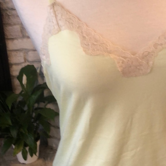Banana Republic yellow/green cami - Picture 2 of 3